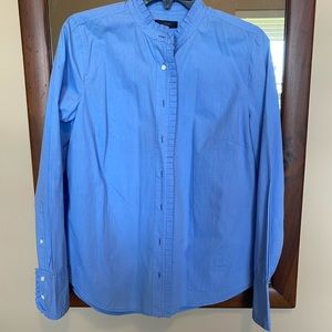 J.Crew Ruffled Button Down Shirt
